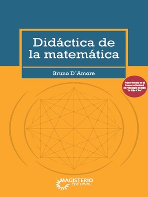 cover image of Didáctica de la matemática